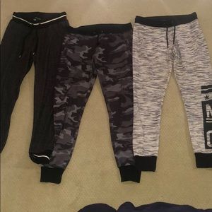 Bundle of 3 joggers